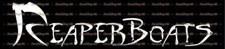 Reaper Boats - Outdoor Sports - Car/SUV/Truck Vinyl Die-Cut Peel N' Stick Decals