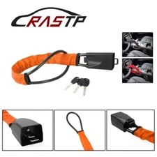 Universal Modern Car Steering Wheel Lock Anti-Theft Security Device + 3 Keys