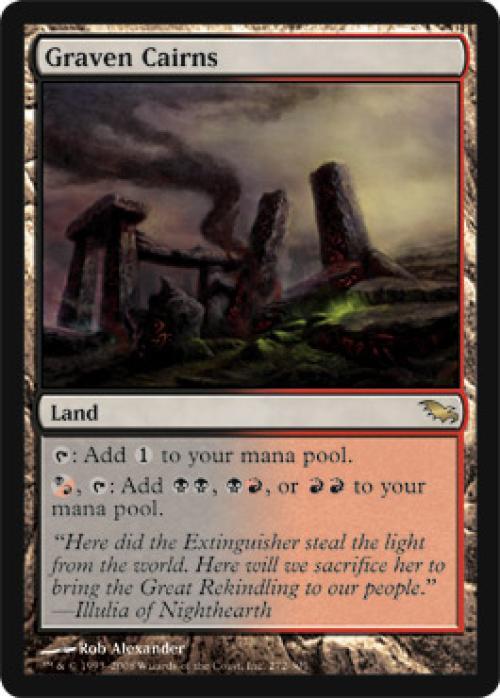 Graven Cairns - Medium Play English MTG Shadowmoor