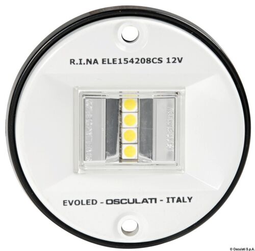 Osculati LED Positionsleuchte Navigationslicht weiß / 135° Hecklicht Heckleuchte - Bild 1 von 3