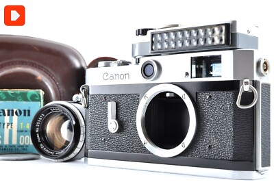 フィルムカメラ Canon P Rangefinder 50mm f/1.8 L39 #344 NM+5] Canon P Rangefinder 35mm Film Camera + [Ex] 50mm f/1.8