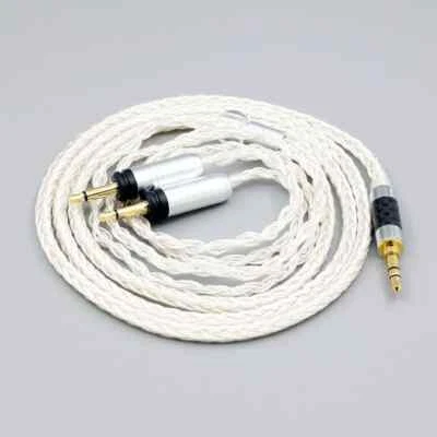 PREFFAIR 16 Core HiFi Silver Plated Headphone Cable For Focal Clear Elear Elegia Stellia