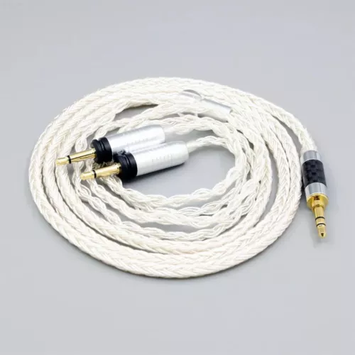Cable de auriculares plateado de 16 núcleos de alta gama para Elear Elegia Stellia transparente focal - Imagen 1 de 22
