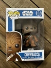 Funko POP Star Wars #06 Chewbacca 2012 Blue Box Large Font Vaulted OG