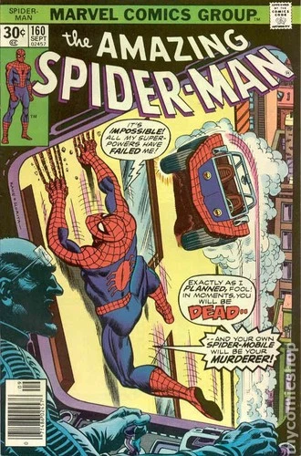 Amazing Spider-Man #160 VG/FN 5.0 1976 Stock Image