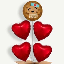 One Tough Cookie Get Well Helium Cluster Balloons