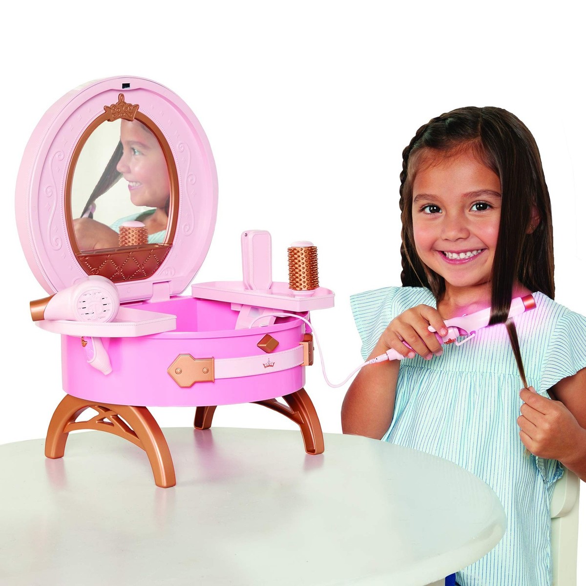Disney Princess Vanity Style Collection Light Up and Style Vanity