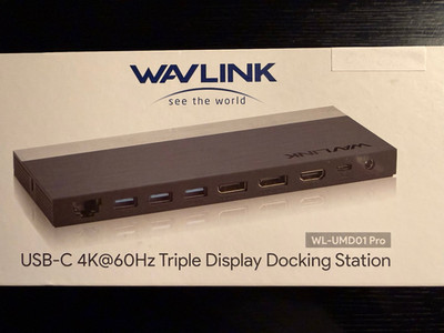Wavlink USB C Dockingstation Triple 4K-Anzeige-C-Adapter mit HDMI 2 Anzeigeport
