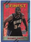 1995 Topps Finest Basketball Refractor Michael Smith #191 PSA 9