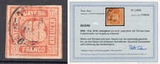 Altdeutschland AD Bayern 1862 Mi.13b gestempelt gepr&uuml;ft Befund Sem BPP (ex 8-13)