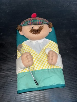 1994 Mr. Golf Player 3D Decorative Oven Mitt Head Cover Plush With Hang Loop