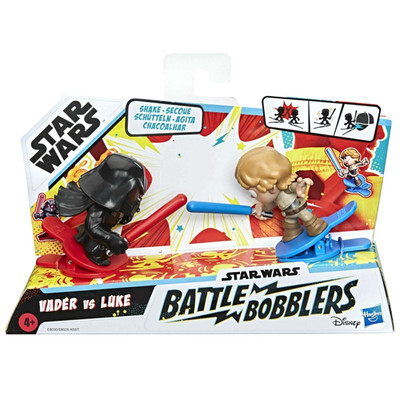 Star Wars Battle Bobblers VADER Vs LUKE Battling Actionfiguren - Hasbro