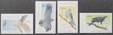 Namibia  2022  /  Birds - Goshawks and Sparrowhawks of Namibia  / 4v set