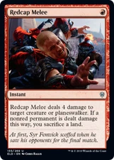 1 x Redcap Melee - Foil - Throne of Eldraine - NM-Mint - MTG