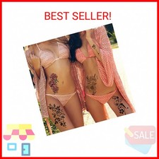 Cerlaza 162 Styles Temporary Tattoos for Women Adults Girls, Fake Sleeve Henna S