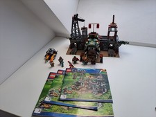 LEGO LEGENDS OF CHIMA: Der Croc-Tempel 70014, 100% vollständig mit BA