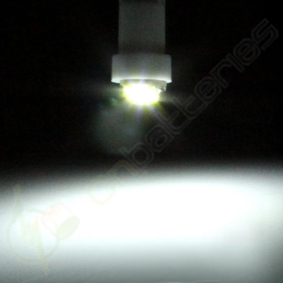 10X T5 70 73 74 Tablero Calibre 2SMD LED Cuña Lateral Bombilla Blanca Para Toyota Foto 2 de 4