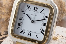 Cartier Santos Desk Clock Pendulette Sveglia Sveglia da Viaggio Quarzo Ref. 7508 GGC98100