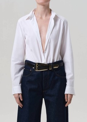 Citizens Of Humanity Avni Slim Shirt White