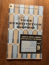 Tube Substitution HandBook #9 1966 Howard Sams Photofact Series Tubes