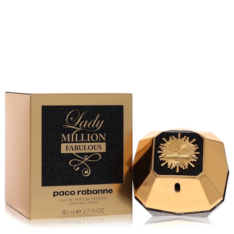 Lady Million Fabulous by Paco Rabanne Eau De Parfum Intense Spray 2.7 oz for ...