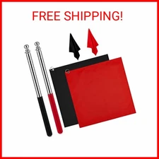 Sunnyray 48" Horse Training Flag Horse Training Equipment w/ 4 Feet Replacement