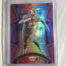 AIDAN HUTCHINSON 2023 Panini Certified #46 Mirror Pink 60/99  Lions