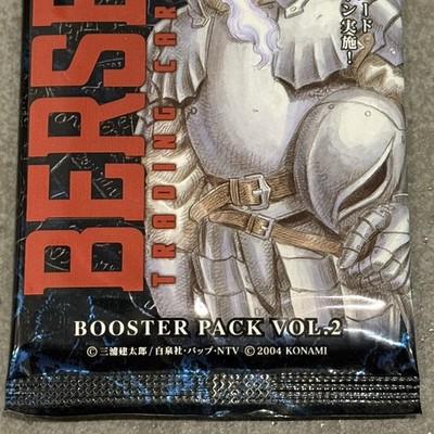 Konami Berserk Trading Card Game Booster Pack Vol.2 Japanese 2004