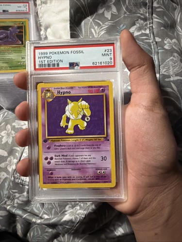 Hypno (1st Edition) graded PSA 9 for sale on eBay