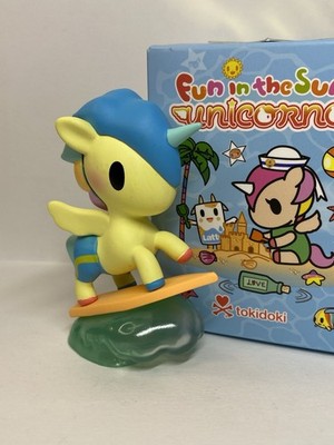 Tokidoki Fun In The Sun Unicorno: Surf s Up 3  Mini Figure With Packaging