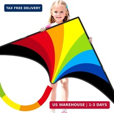 Delta Kites for Kids Adults, Extremely Easy to Fly, Single Line Beach Kite