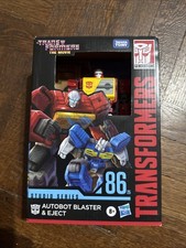 Transformers The Movie Studio Series 86-25 Autobot Blaster & Eject NEW SEALED