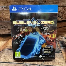 Sub Level Zero Redux PS4 Signature Edition Sony PlayStation 4 Merge Video Games