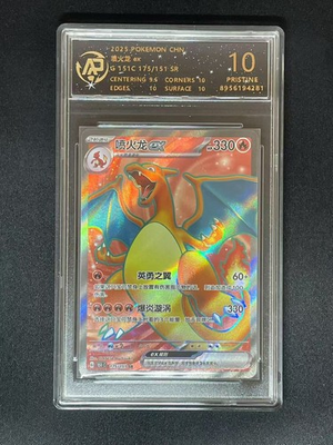 #ad 2025 pokemon cards CHN. Charizard ex 175 151 SR RPA 10（SAME AS PSA 10 $15.99