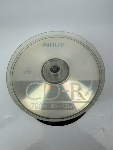 Philips CD-R Blank Recordable Discs 80 Mins 700MB 52x Speed Spindle Pack x 54