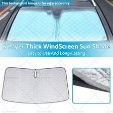 6 Layer Windscreen Sun Shade Suitable For Tesla Model Y 2020-2024 Uv Protection 6 Layer Windscreen Sun Shade Suitable For Tesla Model Y 2020-2024 Uv Protection