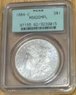 1884-O Morgan Silver Dollar $1 PCGS MS62 DMPL