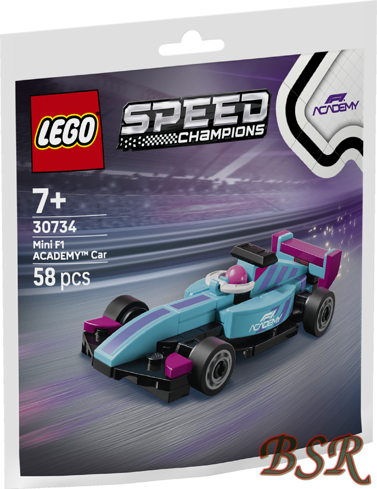 LEGO Speed Champions 30734 F1 ACADEMY Mini-Auto - Bild 5