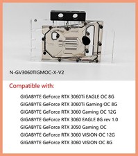 Granzon GPU Water Block For Gigabyte RTX 3060Ti Gaming OC 8G/ EAGLE
