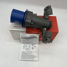 Pass & Seymour Legrand PS460P9-S Pin Sleeve Splashproof Plug 60 AMP 250 VAC 3P