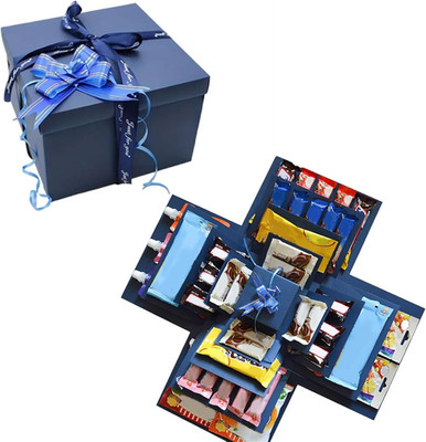 Überraschung Box, 5-lagige Kreative Geschenkbox Explosionsbox, DIY Handgemachte 