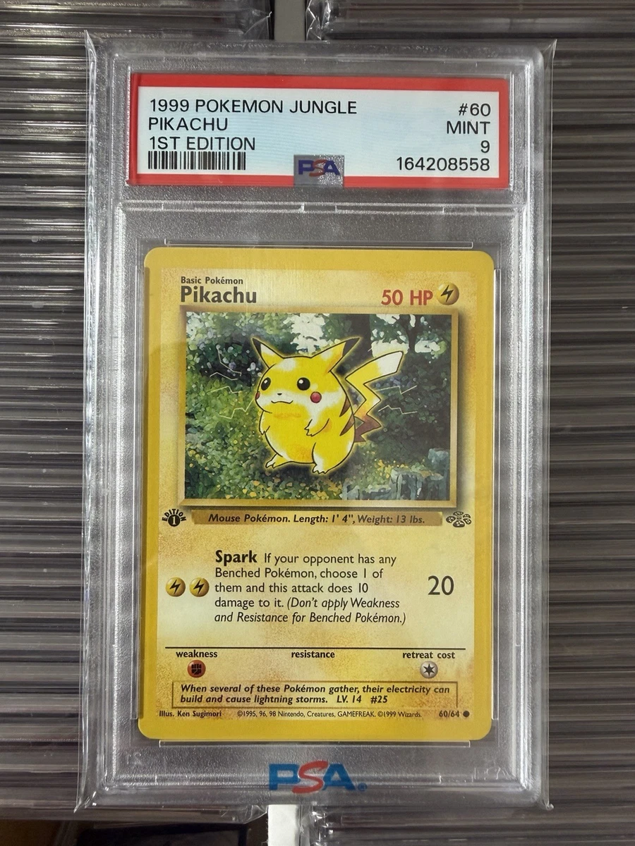 Pikachu Pokémon TCG Professional Sports Authenticator (PSA