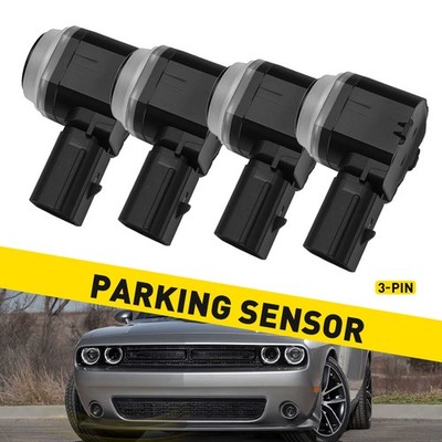 4 For 15-2023 DODGE CHALLENGER CHARGER REAR BUMPER PDC PARKING SENSOR 5MK60TRMAC