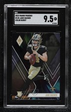 2023 Panini Phoenix Rookies Color Burst Jake Haener #120 SGC 9.5 Mint+ 11ng