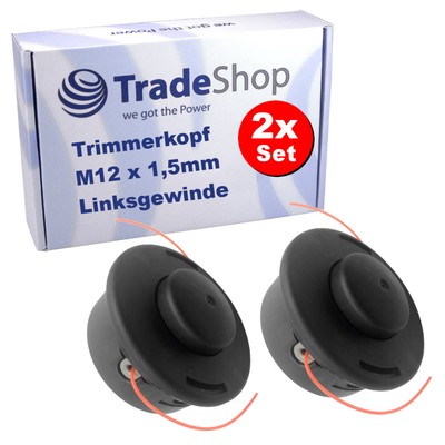 2x Trimmerkopf M12 für Stihl FS160 FS180 FS220 FS260C-E FS280 FS290 FS300 FS310