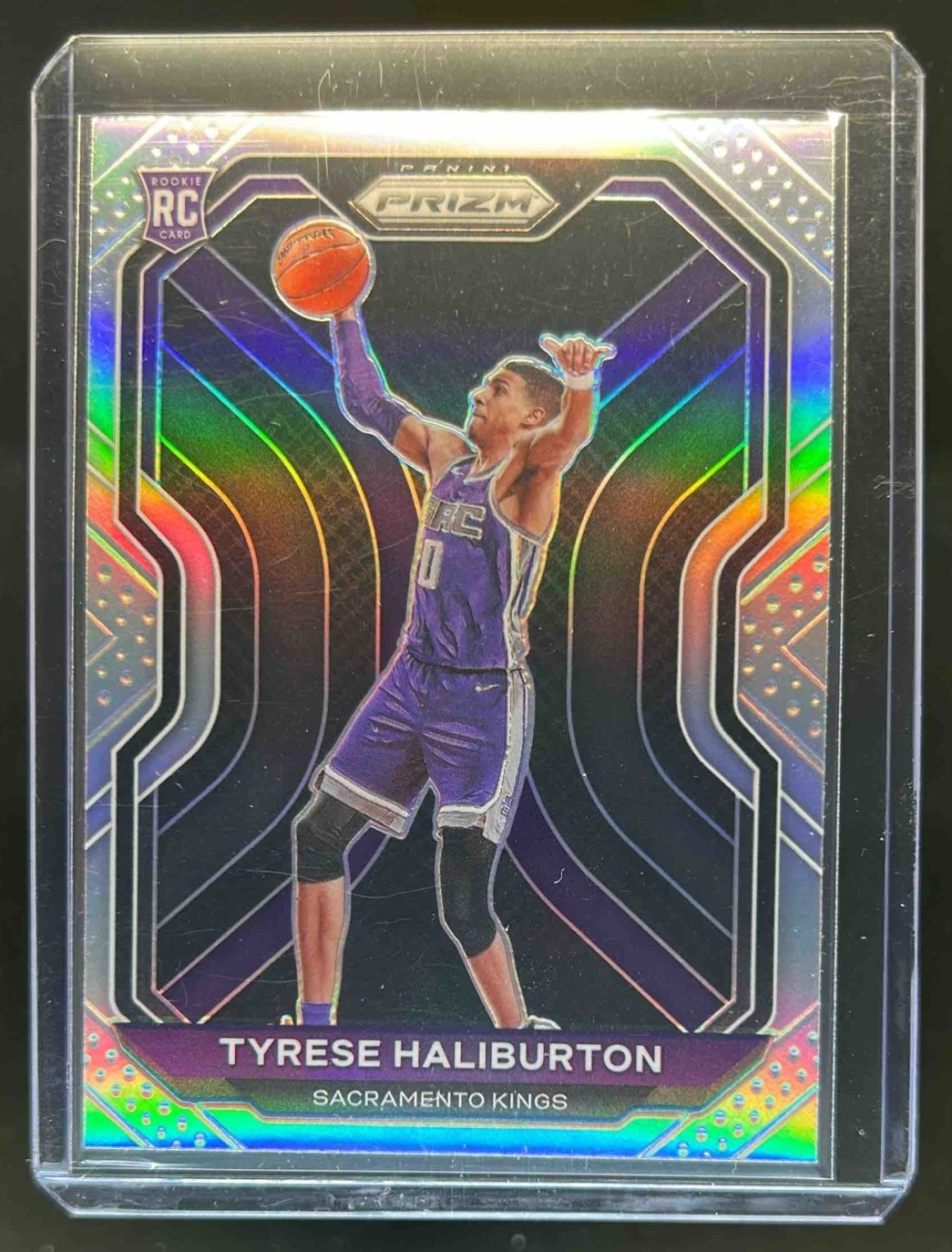 2020-21 Prizm Tyrese Haliburton RC Silver Prizm #262 Kings
