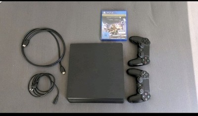 Ps4 Slim Super Zustand inkl. Kabeln Und 2 Controllern-Leises Laufwerk+2 Spiele 