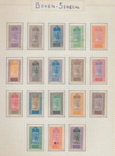 XE68295 Senegal A.O.F. camel rider fine lot MH