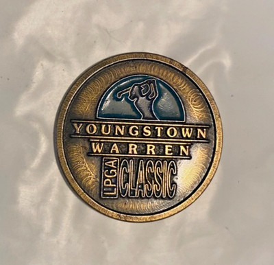 LPGA YOUNGSTOWN WARREN GIANT EAGLE CLASSIC  1'' COIN STYLE BALL MARKER.