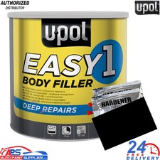 UPOL Easy 1 Body Filler 3L Deep Fill + BPO Hardener & Spreader